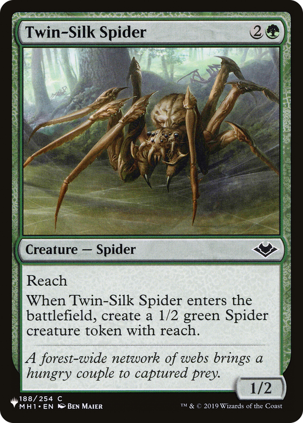 Twin-Silk Spider (plst)