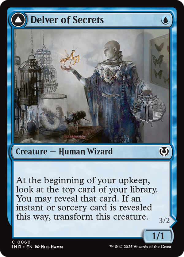 Delver of Secrets // Insectile Aberration (inr)