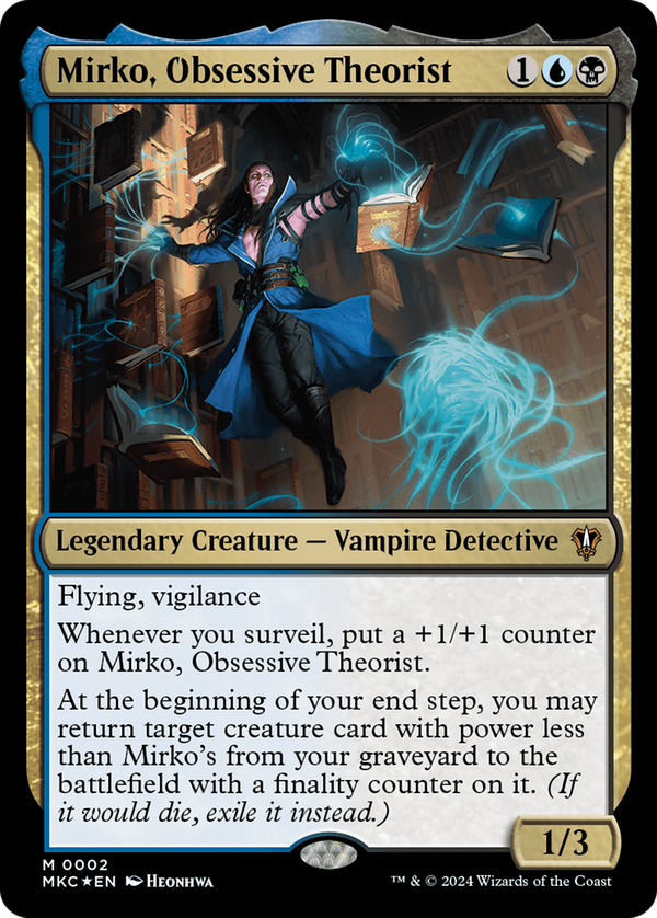 Mirko, Obsessive Theorist (mkc)