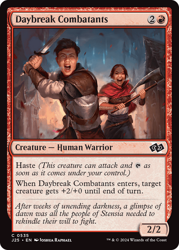 Daybreak Combatants (j25)