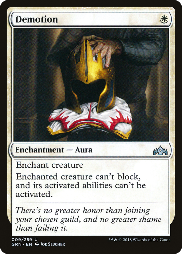 Demotion (grn)