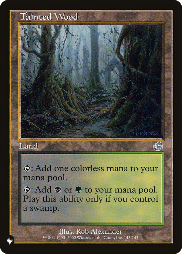 Tainted Wood (plst)