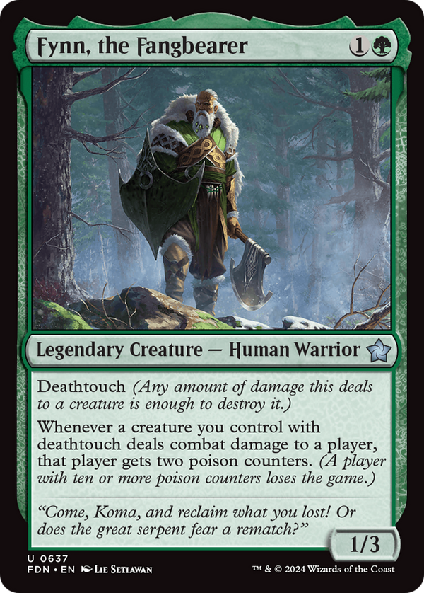 Fynn, the Fangbearer (fdn)