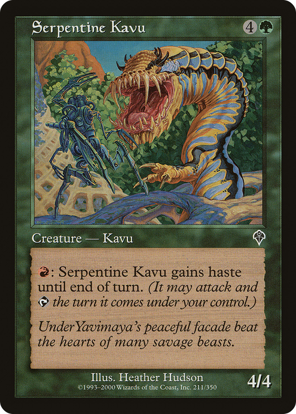 Serpentine Kavu (inv)