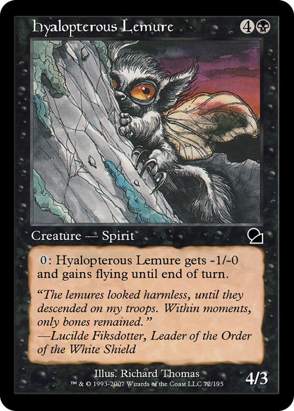 Hyalopterous Lemure (me1)