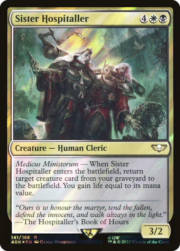 Sister Hospitaller (40k)