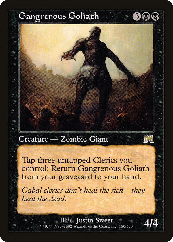 Gangrenous Goliath (ons)