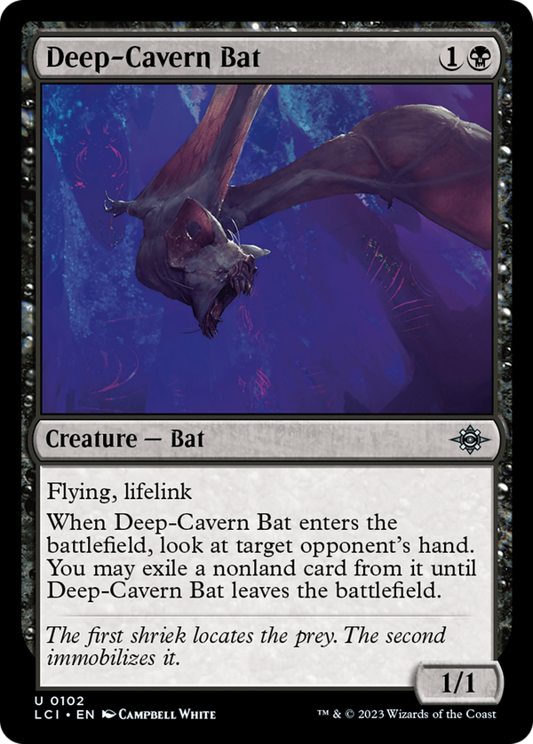 Deep-Cavern Bat (lci)