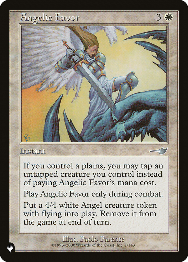 Angelic Favor (plst)