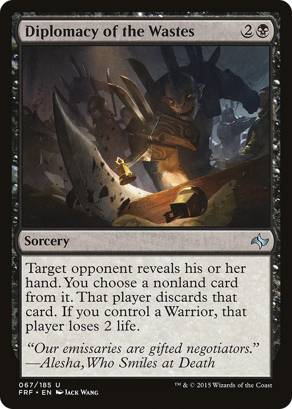 Diplomacy of the Wastes (frf)
