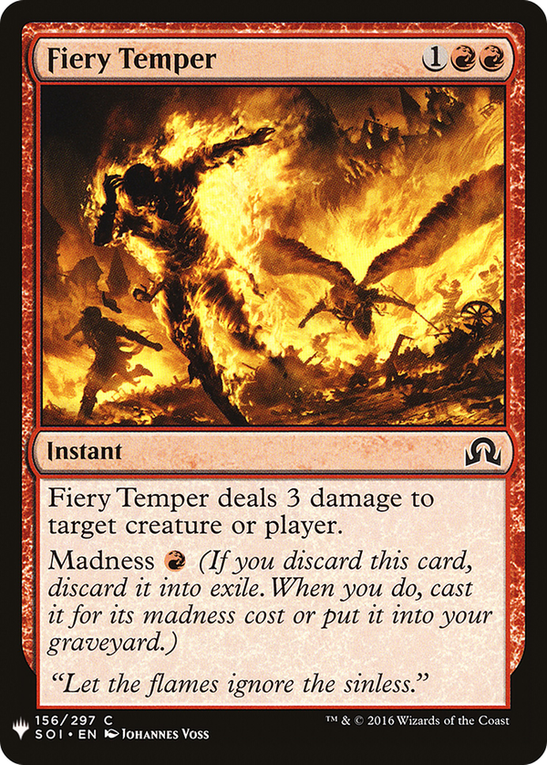 Fiery Temper (plst)