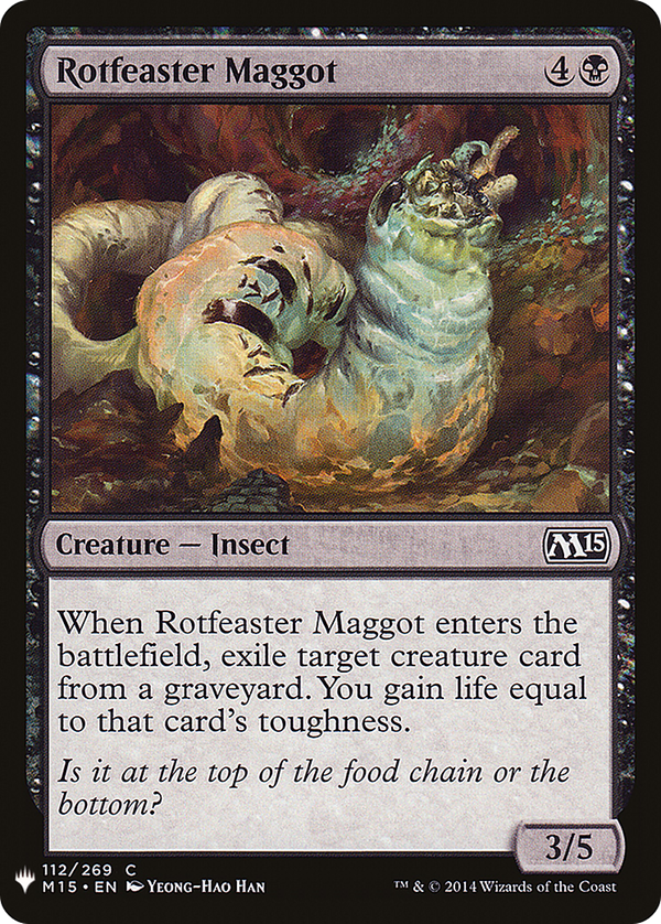 Rotfeaster Maggot (plst)