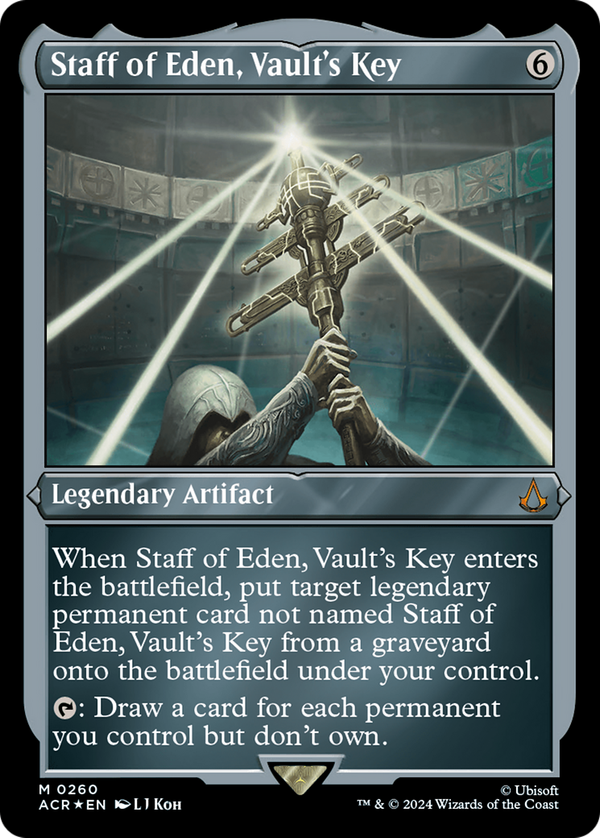 Staff of Eden, Vault's Key (acr)