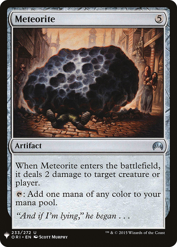Meteorite (plst)