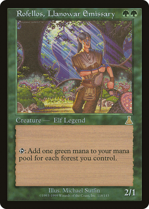 Rofellos, Llanowar Emissary (uds)