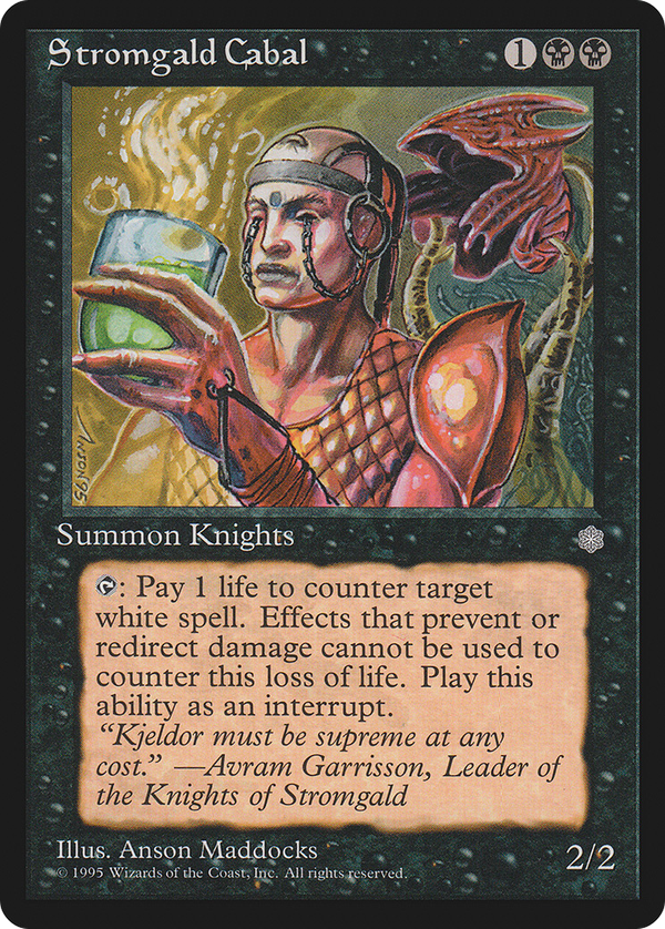 Stromgald Cabal (ice)