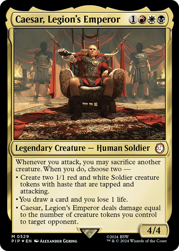 Caesar, Legion's Emperor (pip)