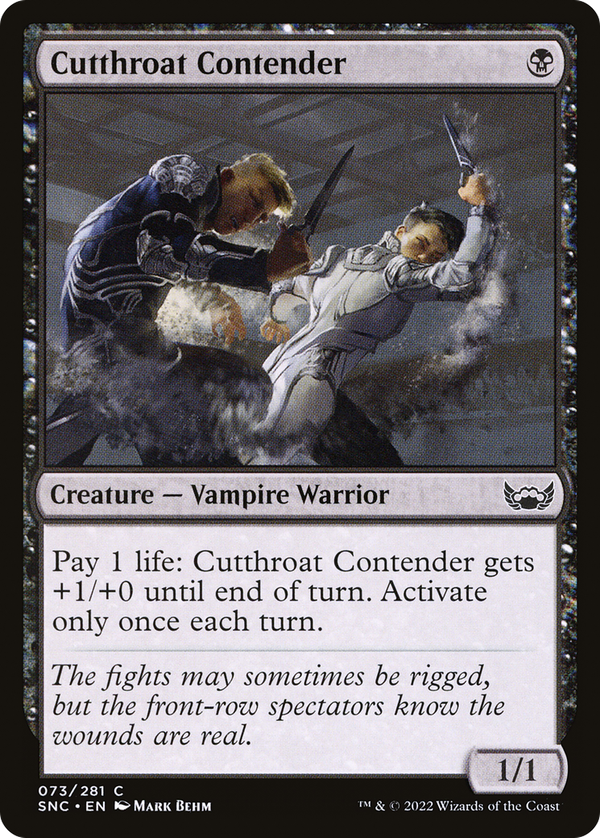 Cutthroat Contender (snc)