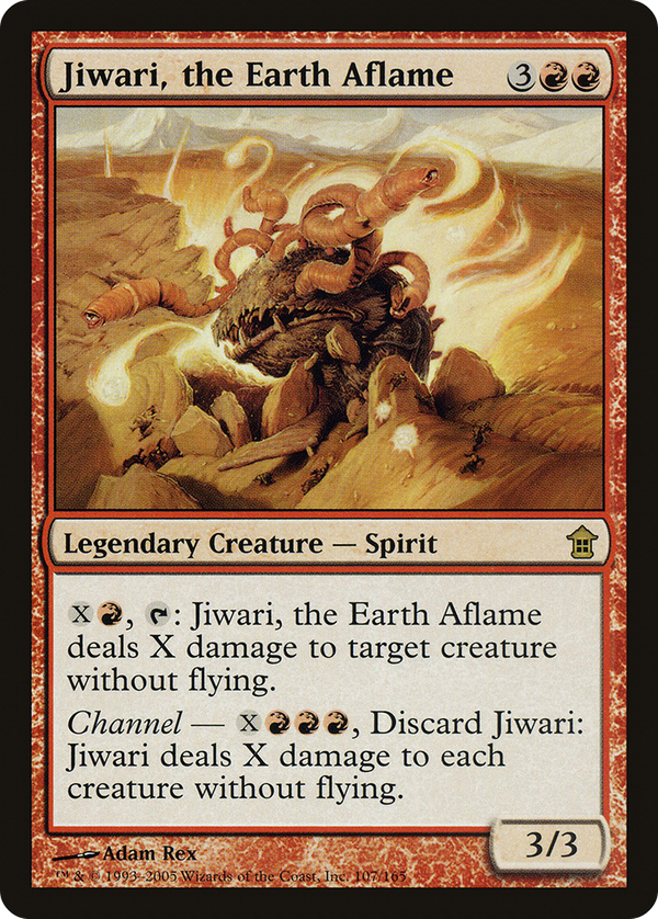 Jiwari, the Earth Aflame (sok)