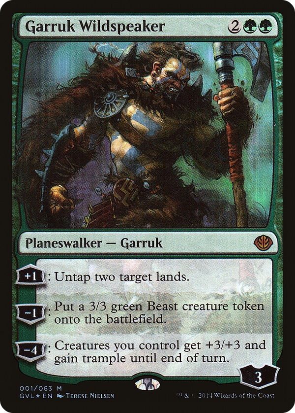 Garruk Wildspeaker (gvl)