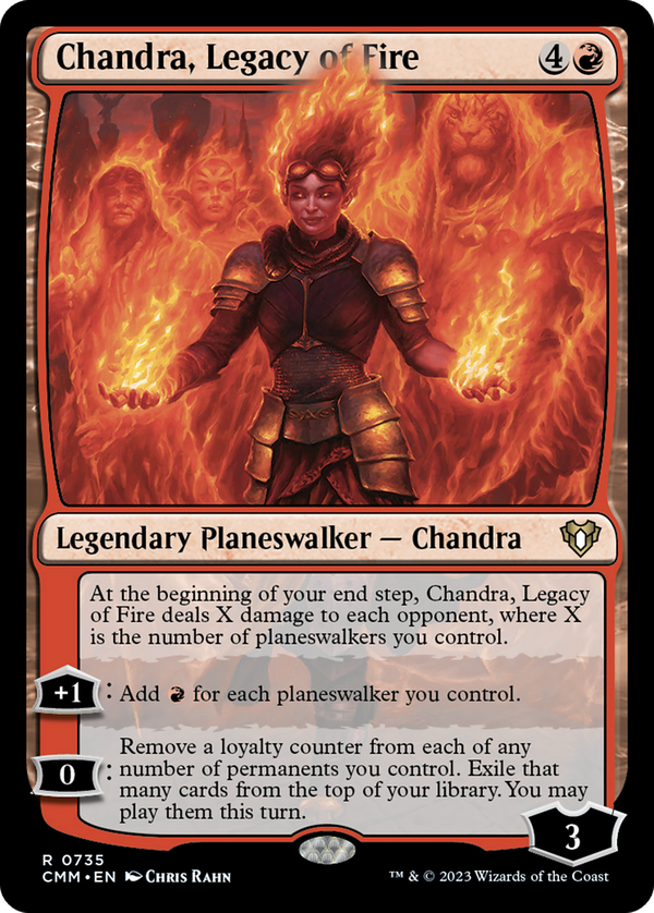 Chandra, Legacy of Fire (cmm)