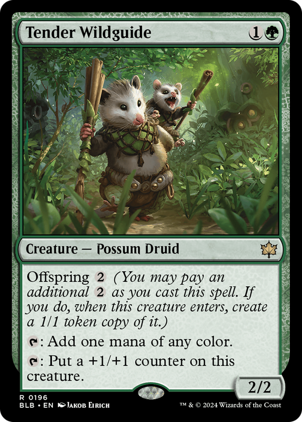 Tender Wildguide (blb)