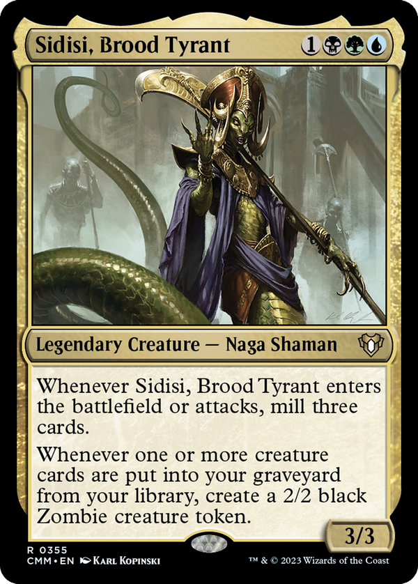 Sidisi, Brood Tyrant (cmm)