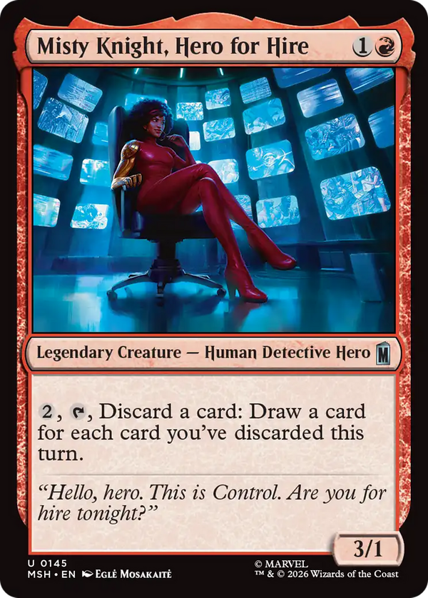 Misty Knight, Hero for Hire (msh)