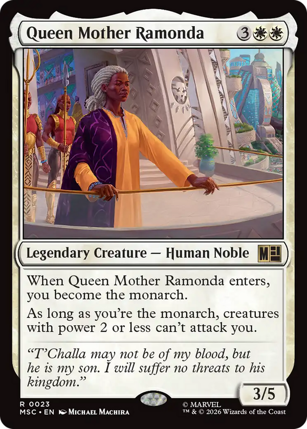 Queen Mother Ramonda (msc)