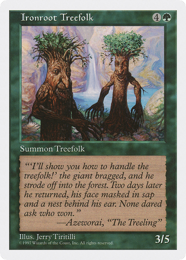 Ironroot Treefolk (5ed)