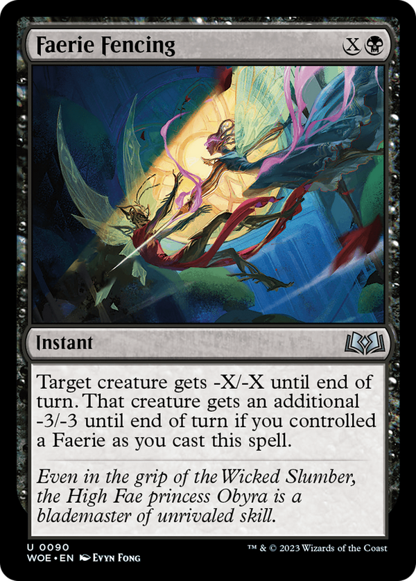 Faerie Fencing (woe)