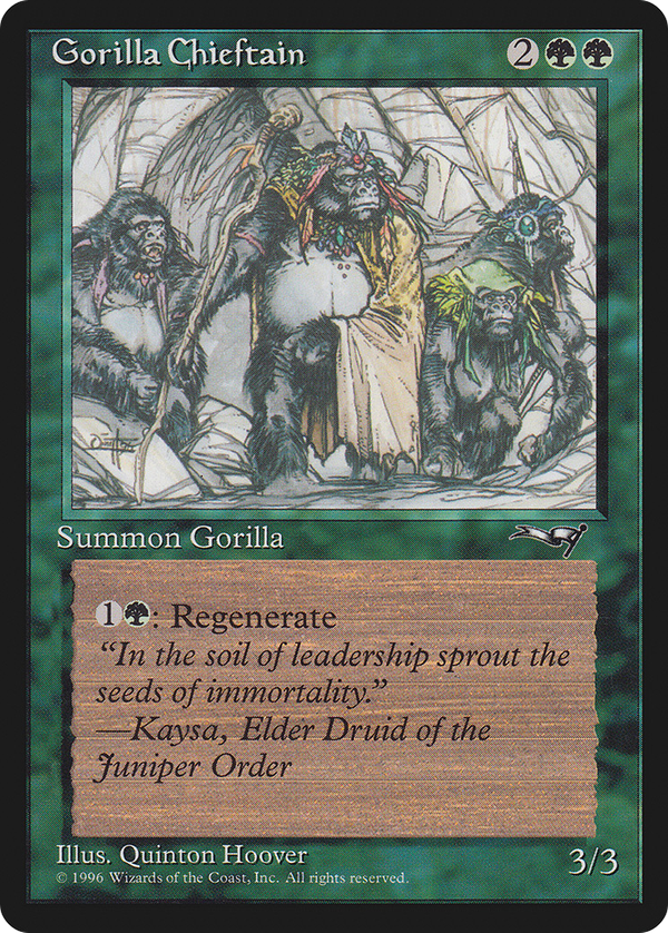 Gorilla Chieftain (all)