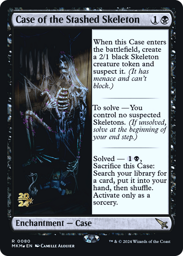 Case of the Stashed Skeleton (pmkm)
