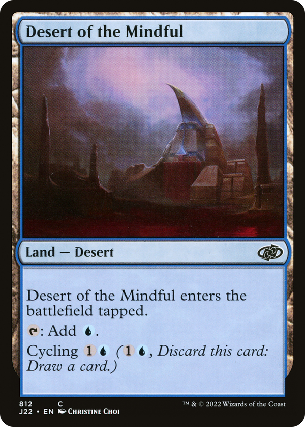 Desert of the Mindful (j22)