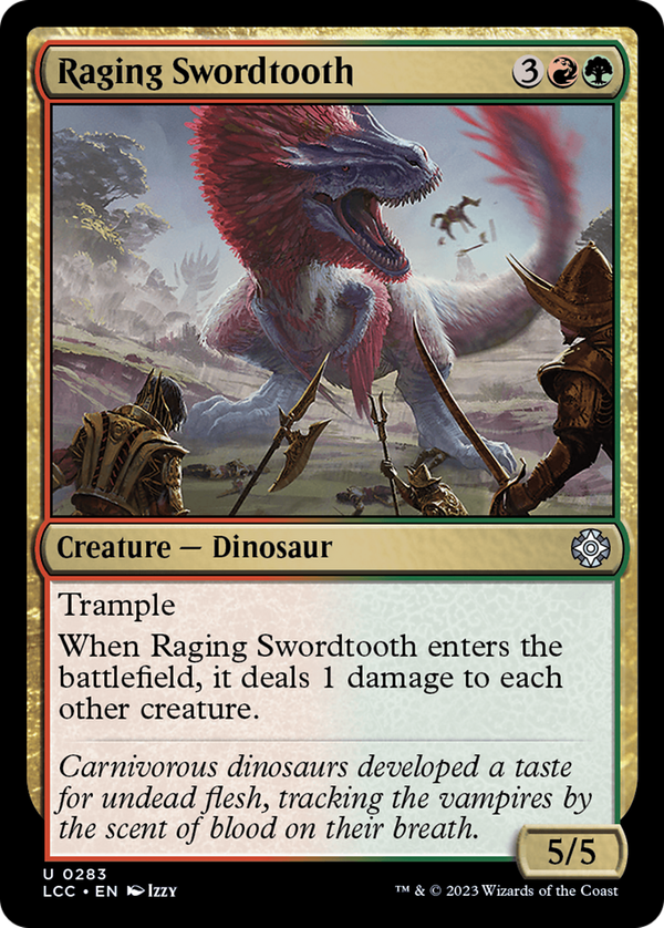 Raging Swordtooth (lcc)