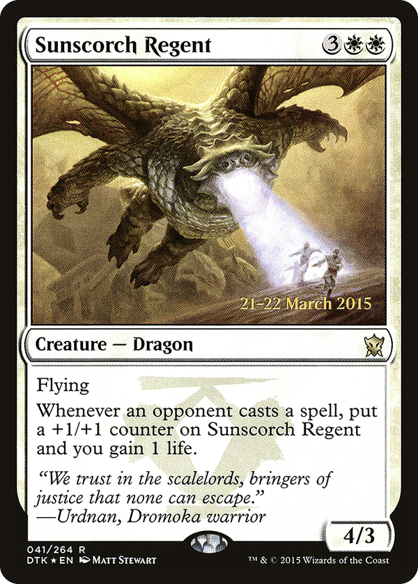 Sunscorch Regent (pdtk)