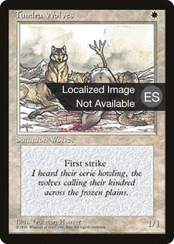 Tundra Wolves (4bb)