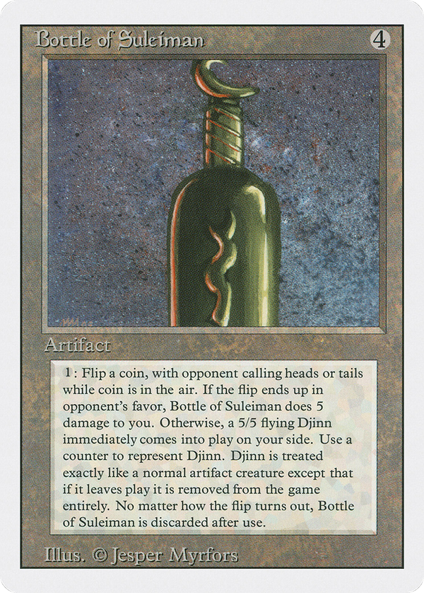 Bottle of Suleiman (3ed)