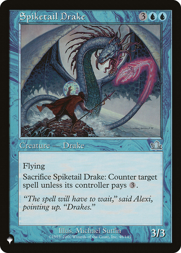 Spiketail Drake (plst)