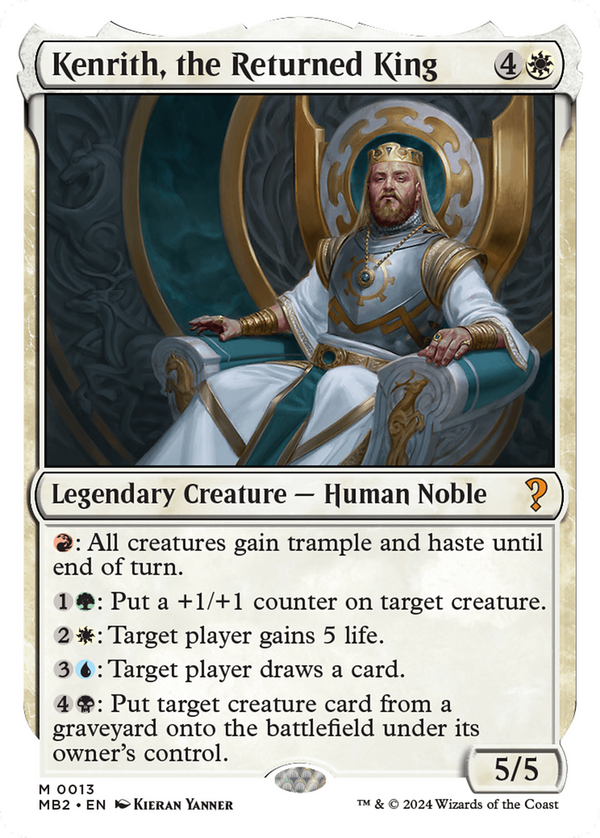 Kenrith, the Returned King (mb2)