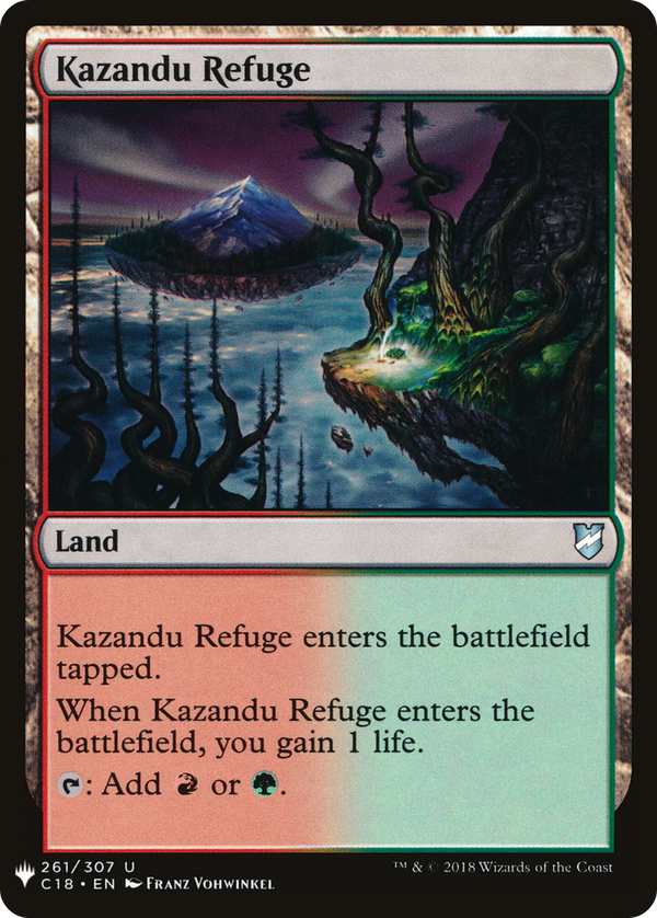 Kazandu Refuge (plst)