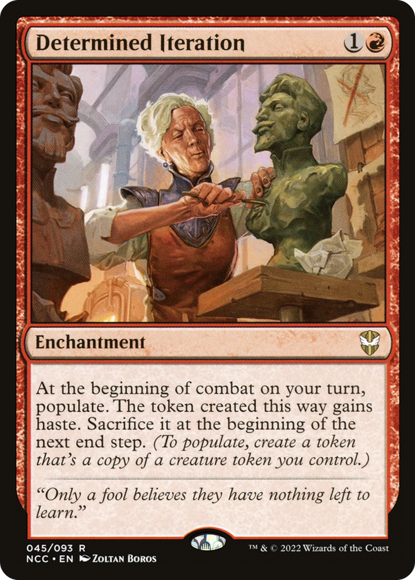 Determined Iteration (ncc)