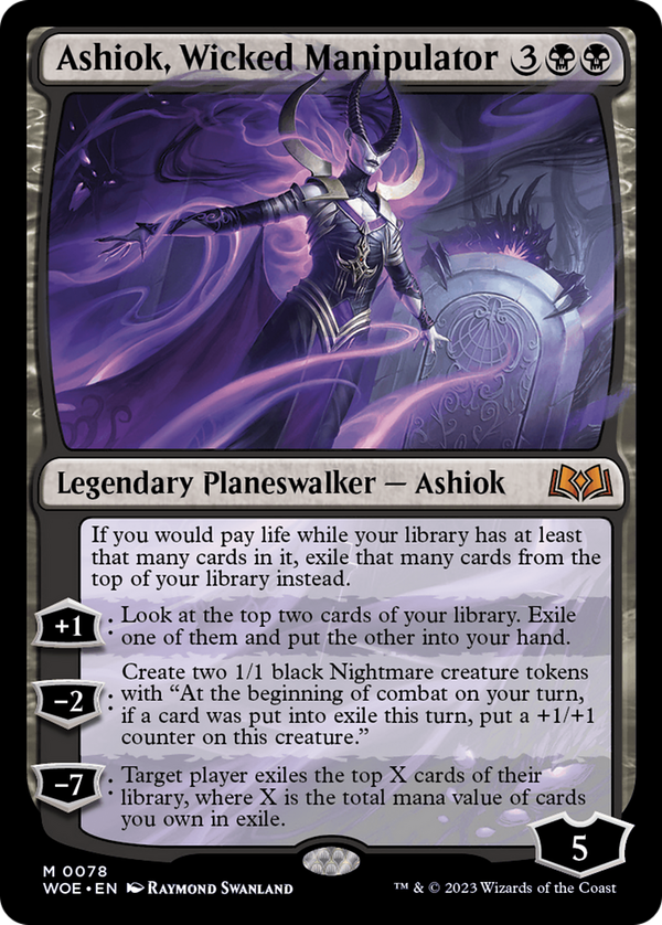 Ashiok, Wicked Manipulator (woe)