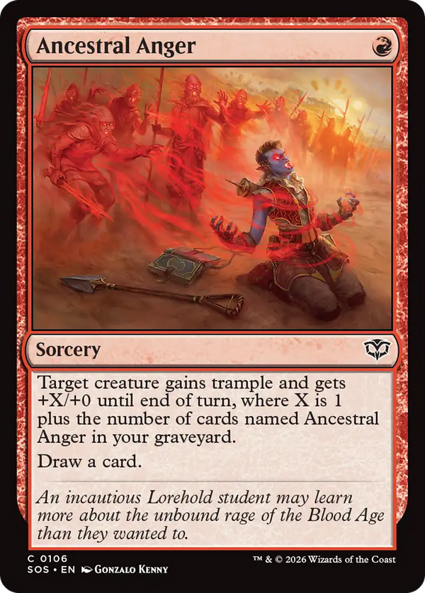 Ancestral Anger (sos)
