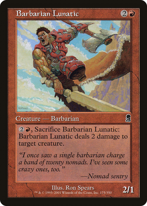 Barbarian Lunatic (ody)