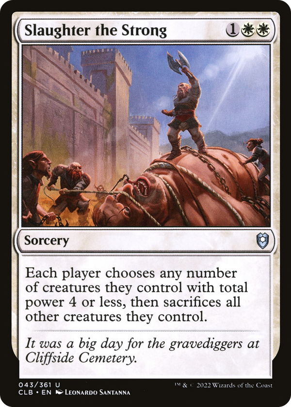 Slaughter the Strong (clb)