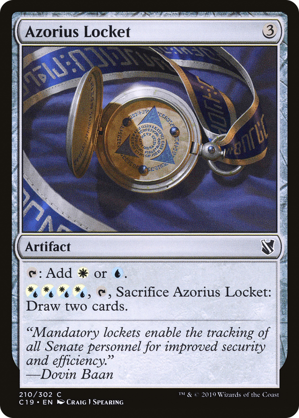 Azorius Locket (c19)