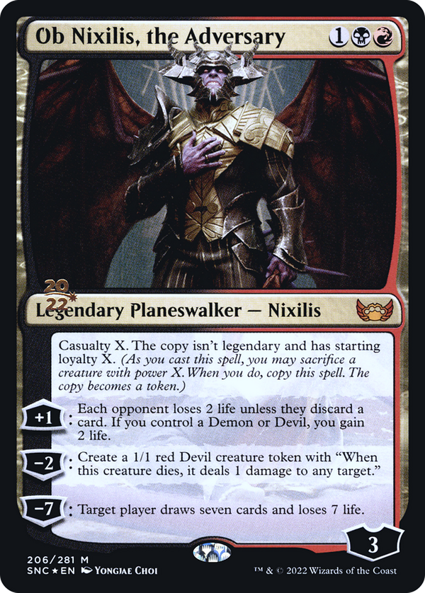 Ob Nixilis, the Adversary (psnc)