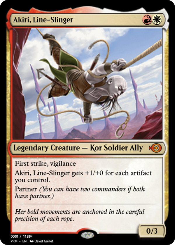 Akiri, Line-Slinger (prm)