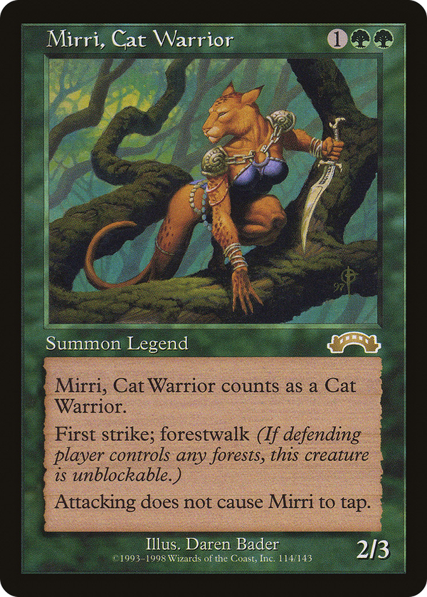 Mirri, Cat Warrior (exo)